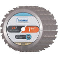Luckyway (10-Pack) 7-1/4 Inch 24T Framing with 5/8 Inch Arbor TCT Circular Saw Blade for Cutting Wood