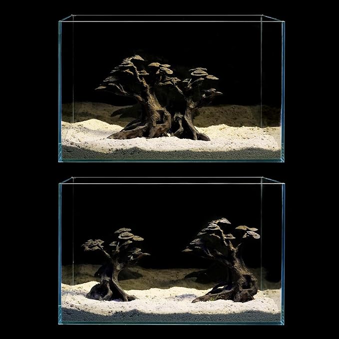 FZONE Resin Aquarium Driftwood, Aquarium Tree Decoration - Image 4