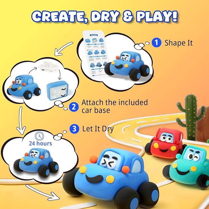 Air Dry Clay Kit for Kids - Image 2