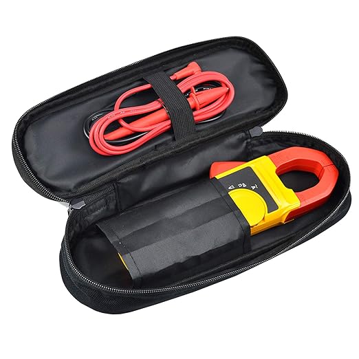 ZIBOO C33 Clamp Meter Soft Case,Use for Clamp Meter Multimeter Compatible with FLUKE KYORITSU-HIOKI-Testo Sanwa