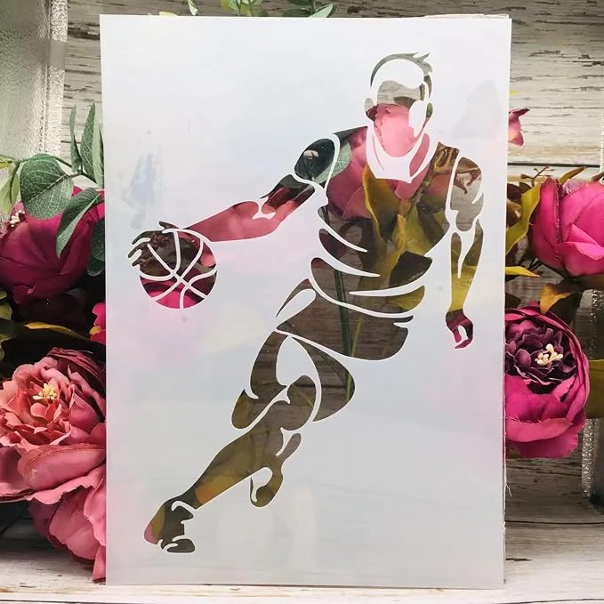 TIAMECH A4 Reusable Basketball Stencil - Image 4