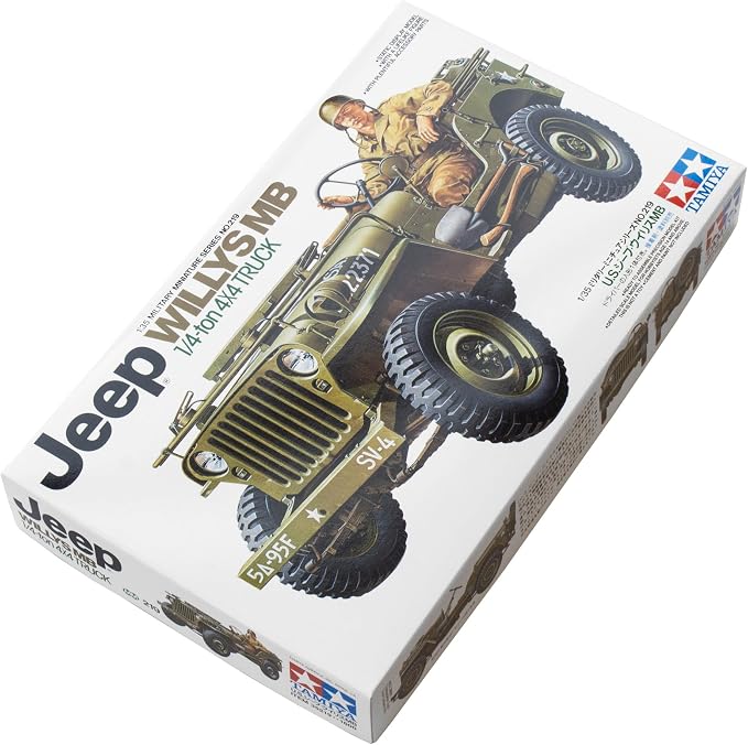 TAMIYA Jeep Willys 1/4 Ton 4X4 Hobby Model Kit - Image 2