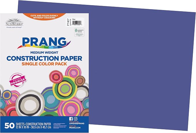 Prang Construction Paper, 50 Sheets by Prang