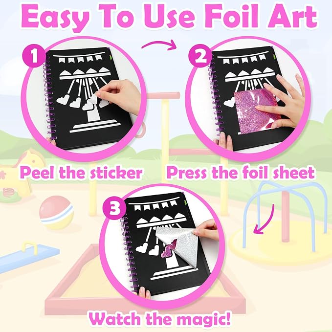FUNNYB&G Mess-Free Foil Art Craft - Image 4