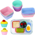 24 pcs Silicone Cupcake Baking Cups Dulinkas Reusable Cupcake Liners Non-Stick by Dulinkas