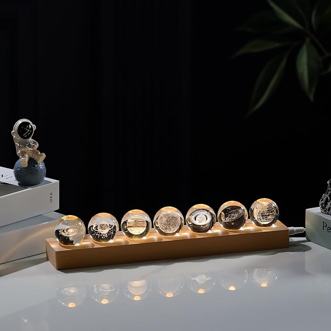 3d Crystal Ball Solar System Crystal Ball - Image 6