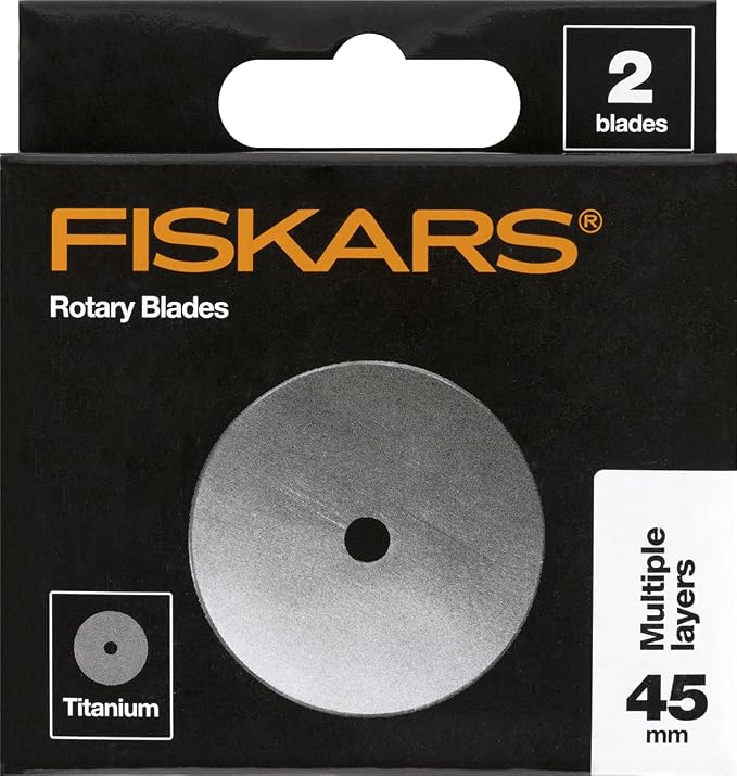 Fiskars 45mm Titanium Rotary Blades by Unknown