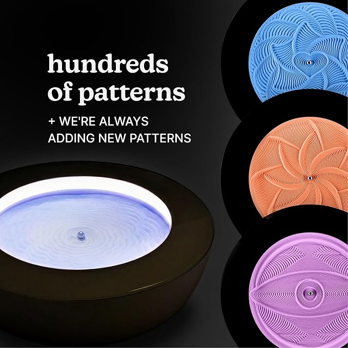 Homedics Drift Sandscape, Perpetual Motion Machine, Zen Garden, Meditation - Image 3
