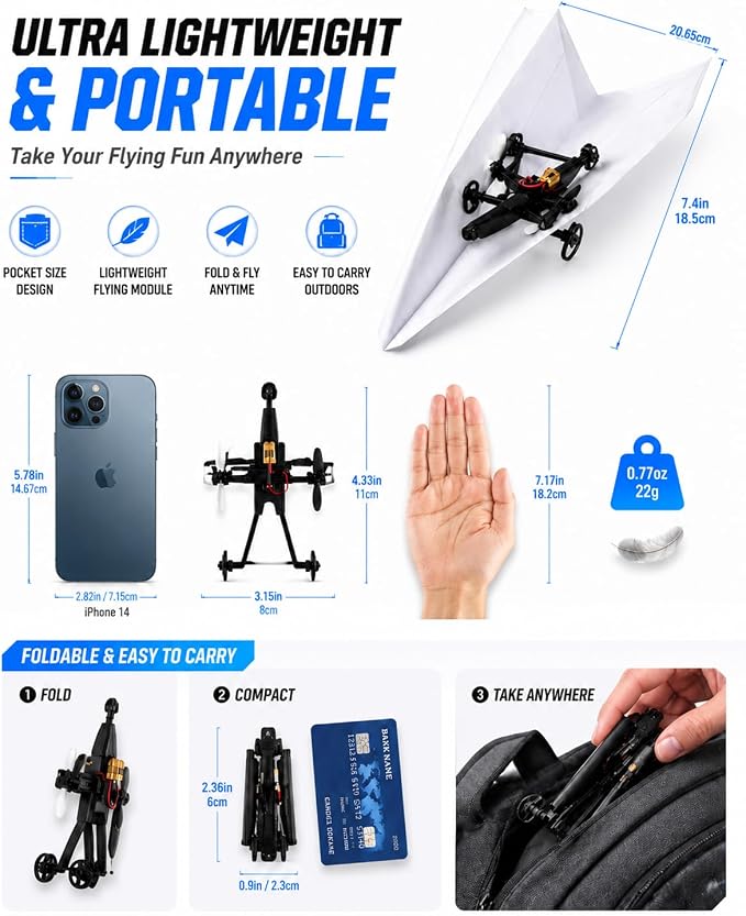 Rc Paper Airplane Motor Kit DIY Model Airplanes Launcher Construction Set - Image 6