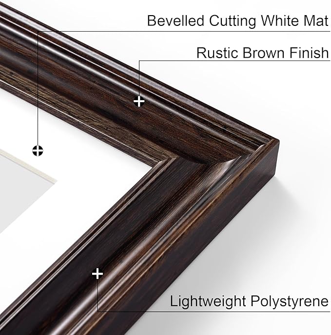 Vittanly 4x6 Picture Frames Set of 2, Ornate Vintage Photo Frame - Image 4