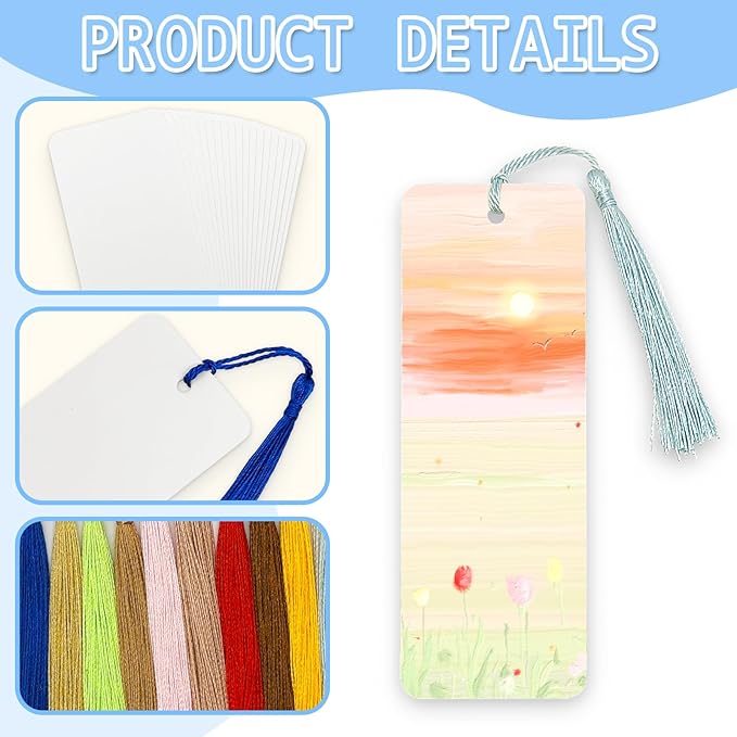 DSYIL 100 Set Blank Bookmarks - Image 2
