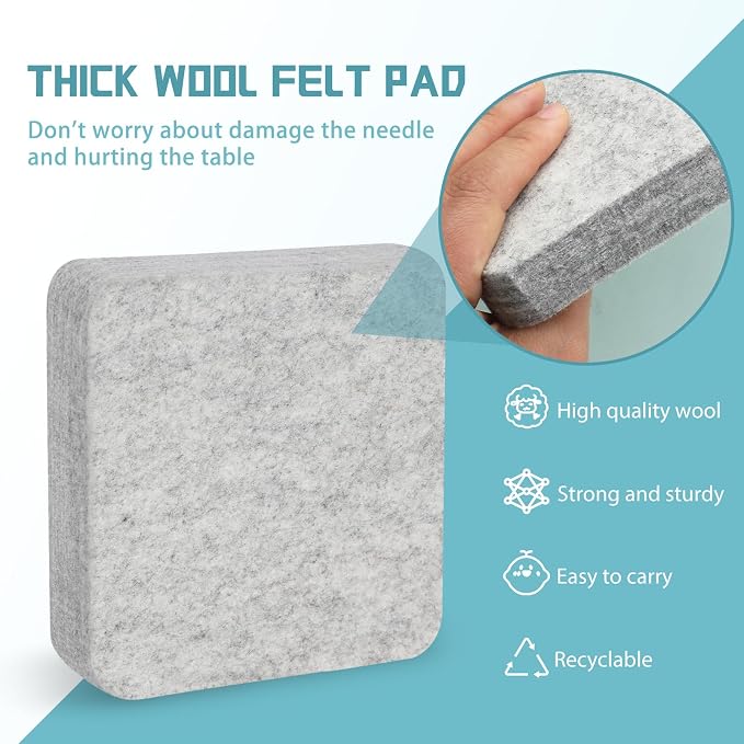 Mayboos Needle Felting Pad, 6x6 inch, Needle Felting Mat - Image 3
