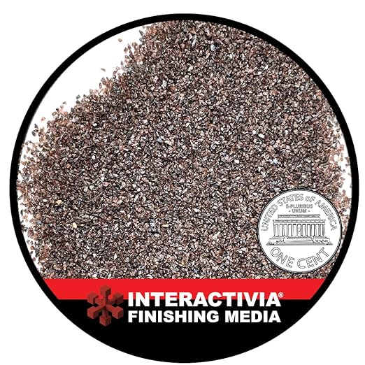 #30 Aluminum Oxide - 19 LBS - Coarse Sand Blasting Abrasive Media for Blasting Cabinet and Blasting Guns.