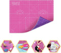 Self Healing Cutting Mat A2 18"x 24" Double Sided Pink Mat by ShinyMerry