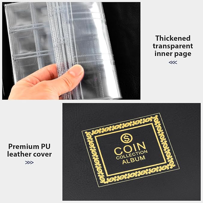 Coin Collection Supplies Holder Book - Image 4