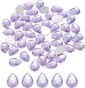 MECCANIXITY 50PCS Flat Back Acrylic Teardrop Gems 10x14mm Artificial Rhinestones by MECCANIXITY