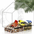 Clear Bird Feeders for Window Viewing Inside by NaturesHangout