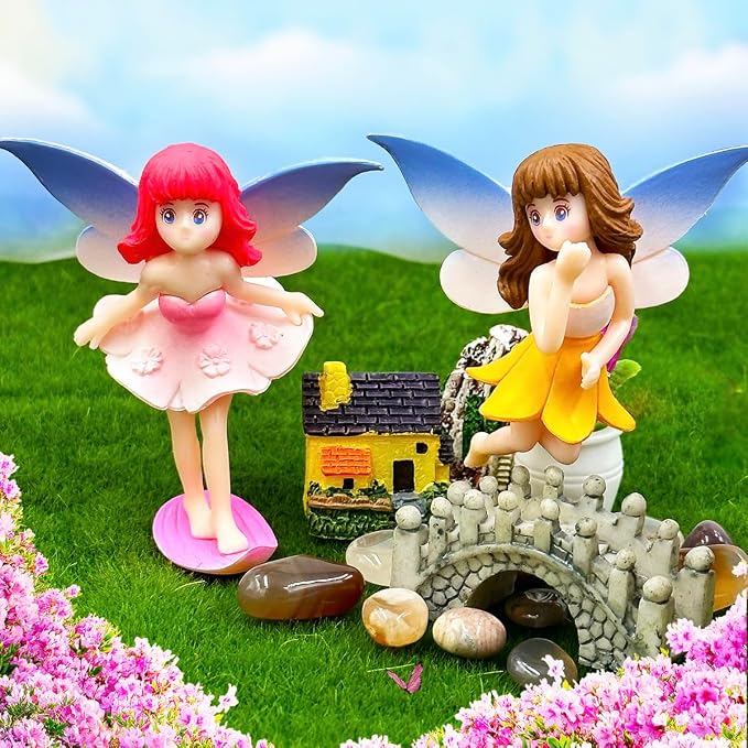Suartus Miniature Fairy Figurines - Image 2