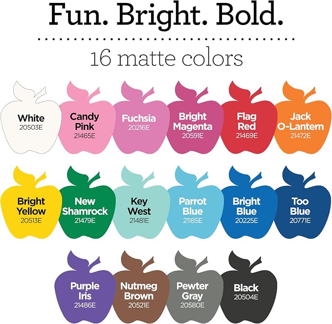 Apple Barrel, Vibrant Spectrum Collection Acrylic Craft Paint, Promoabiii - Image 3