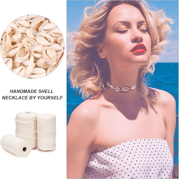 100Pcs Cowrie Shell Beads, Summer Beach Cowrie Shells - Image 5