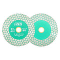 Diamond Tile Saw Blade 5" 125mm 2pcs Cutting Wheel for Cutting and Grinding Porcelain Ceramic Tile Marble Artificial Stone