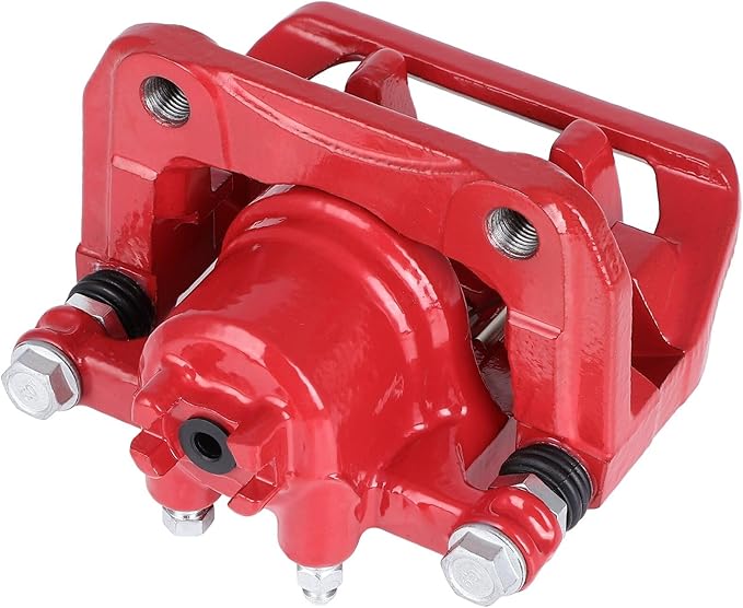 SCITOO Rear Right Brake Caliper With Bracket 19B6887 Red Compatible For Acura RDX 2013-2018 For Honda Crosstour 2012-2015 For Honda CR-V 2007-2016