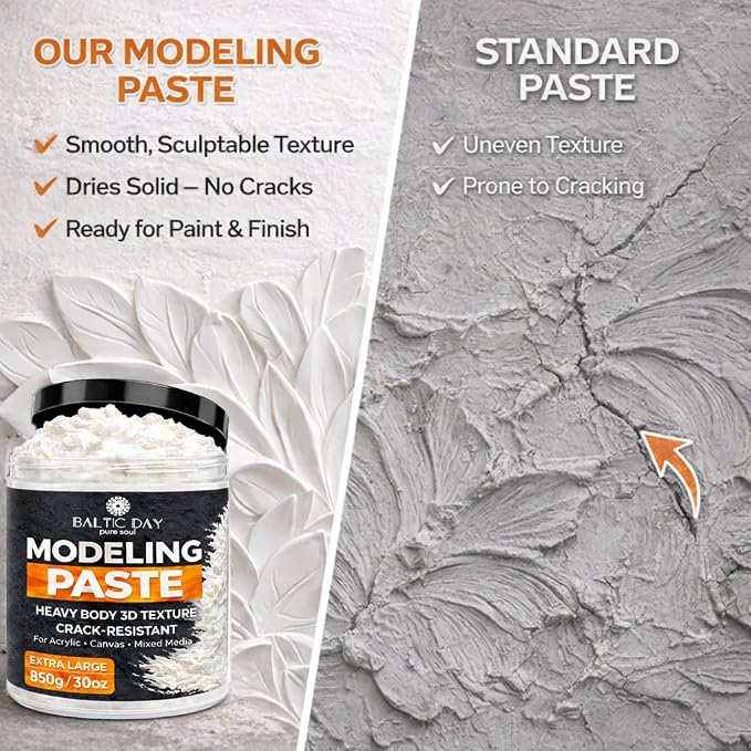 BALTIC DAY - Modeling Paste, 850g/30oz Extra Large Texture Paste - Image 6