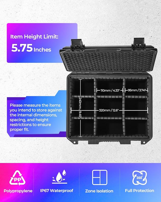 Card Cases for Sport Trading Graded Card Holder Hard Waterproof Storage Box | - Image 3