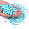 500pcs Light Blue 8mm Pearl Beads by chuyau