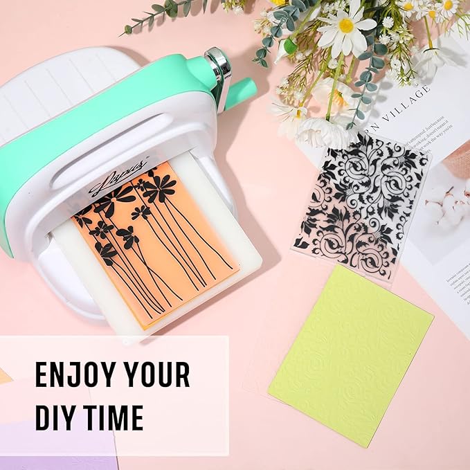 Mumufy 20 Pcs Embossing Folders - Image 5