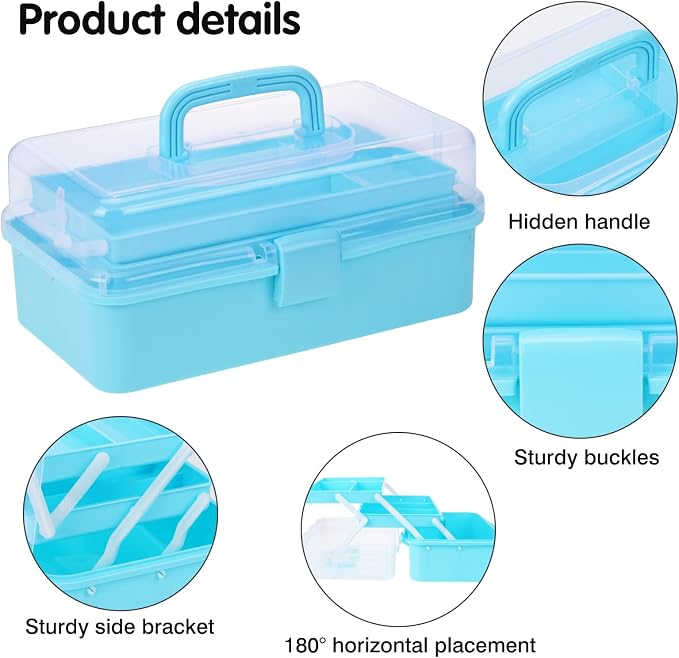 Craft Organizers Plastic Tool Box - Image 3