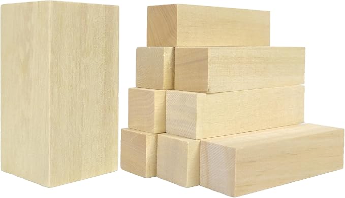 Ninekong 9PCS Basswood Carving Blocks - Image 2