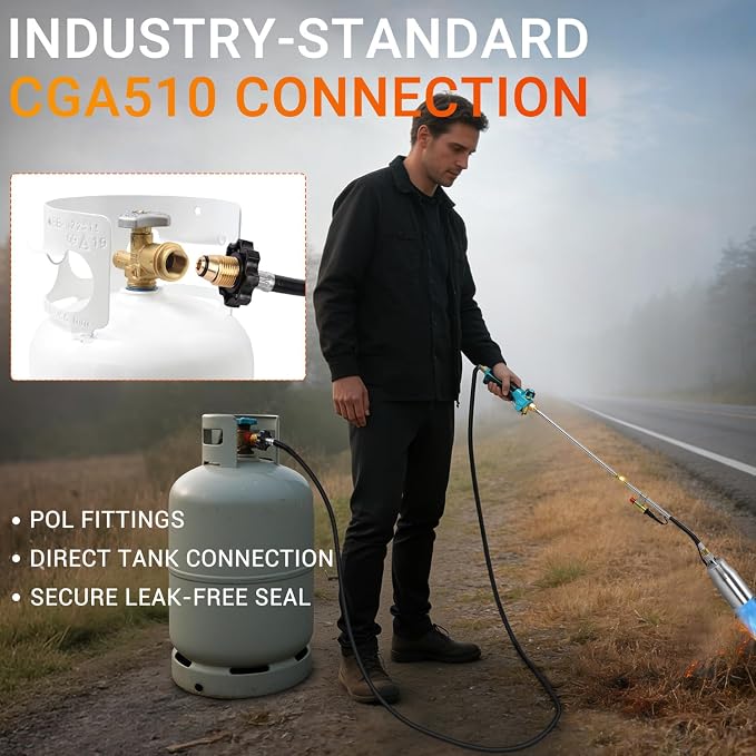 Sondiko Propane Torch Weed Burner, High Output Weed Torch - Image 7