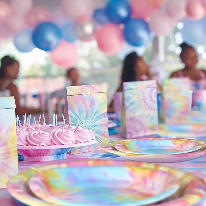 Tie Dye Party Decorations Set - Image 7