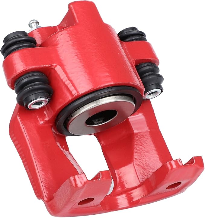 SCITOO Rear Left Brake Caliper Without Bracket 18-4678 Red Compatible For Ford 1997-2004 For Lincoln 1998-2010