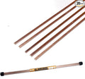 Brazing Rods Phosphor Copper 15% Silver Nitrate Sticks Copper Solder Kit Alloys Flat Industry Welding Rods for Air-conditioners, Refrigerators Pipe Gas and Freezers Storage HVAC(15% Silver Bcup-5)