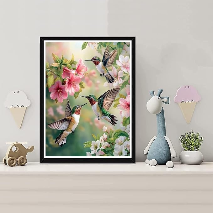 Hummingbird Stamped Cross Stitch Kits - Image 4