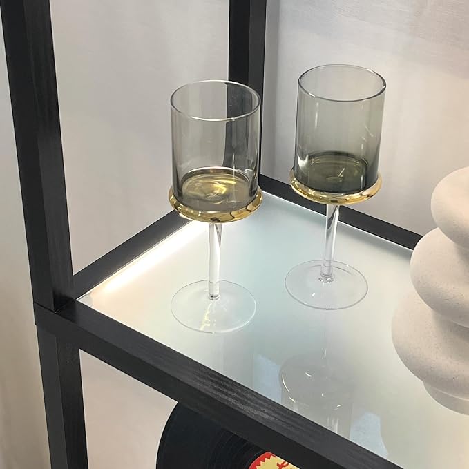 LED Display Shelf with Lights – Glass Display Cabinet - Image 9