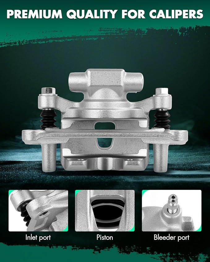 SCITOO Rear Right Brake Caliper With Bracket 19B3585 Compatible For Mitsubishi For Lancer 2009-2015,For Mitsubishi For Outlander 2007-2013
