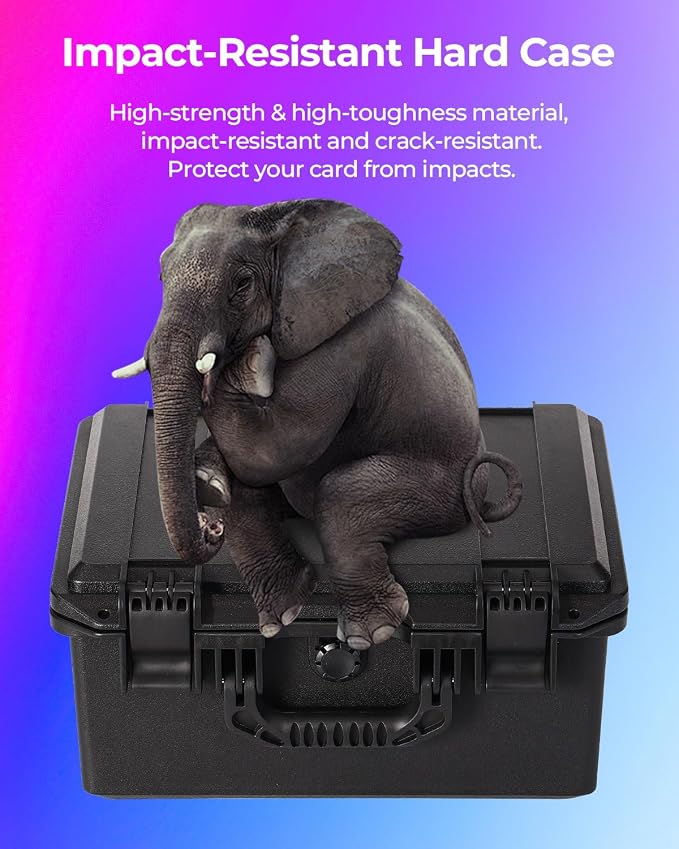 Card Cases for Sport Trading Graded Card Holder Hard Waterproof Storage Box | - Image 8
