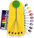 Choose Friendship Bracelet Making Kit – 20 Pre-Cut Threads, Portable Loom by ChooseFriendship