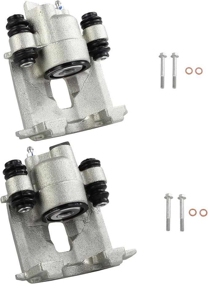 cciyu Rear Left & Right Brake Calipers Assembly 184785 184784 2001 2002 2003 2004 2005 2006 2007 2008 2009 2010 For Chrysler For PT Cruiser,2003 2004 2005 For Dodge For Neon