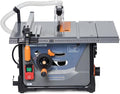 15Amp Portable Table Saw 8.5 Inch, 5000RPM Compact Table Saws, 90° Cross Cut & 0-45° Bevel Cutting, Mini Tablesaw for Woodworking, DIY Working