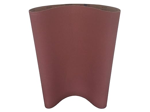 37 x 60 Inch Sanding Belts - 60 Grit Aluminum Oxide Belt Sanders for Woodworking and Metal, German Quality Heavy Duty Cloth Belt Sanding with Smooth Running Joint, Wide Sander Belts - 1 Pack