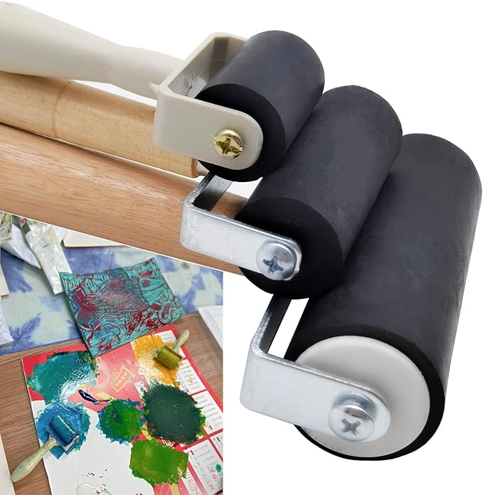 4 Pack Rubber Roller - Image 6