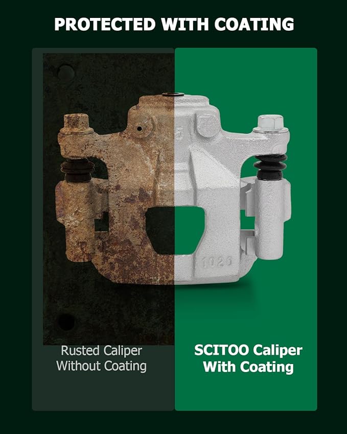 SCITOO Rear Right Brake Caliper With Bracket 19B2781 Compatible For Nissan Altima 2002-2006 2013-2018 For Nissan Maxima 2003-2007