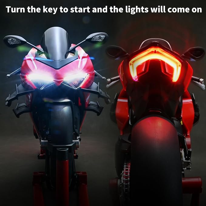 RZAPE 1:7 Scale Motorcycle Model Kits - Image 3