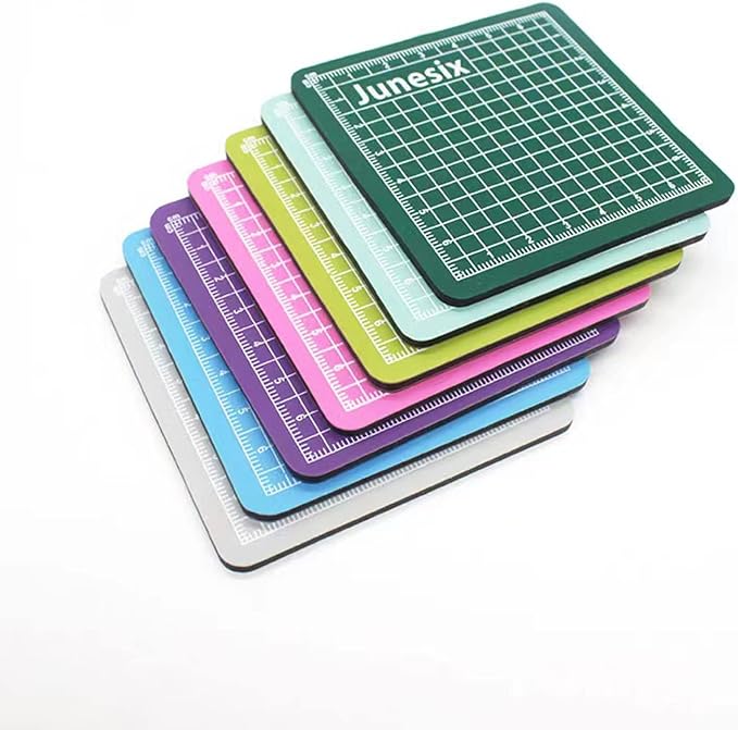 4PCS Mini Cutting Pad Self Healing Craft Mat Small Sewing Cutting Mat Non-Slip - Image 3