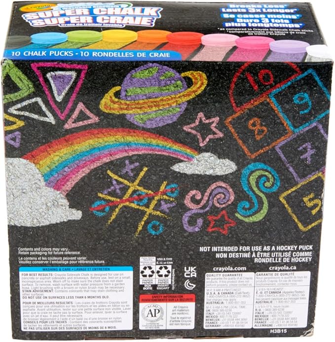 Crayola Washable Sidewalk Chalk - Image 7