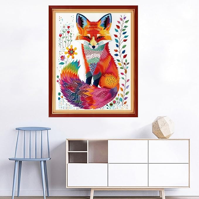 Joyhoor Cross Stitch Kits for Beginners Stamped Cross-Stitch Supplies - Image 2